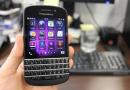 BlackBerry Q10 - Технические характеристики Приготовьте ваши большие пальцы